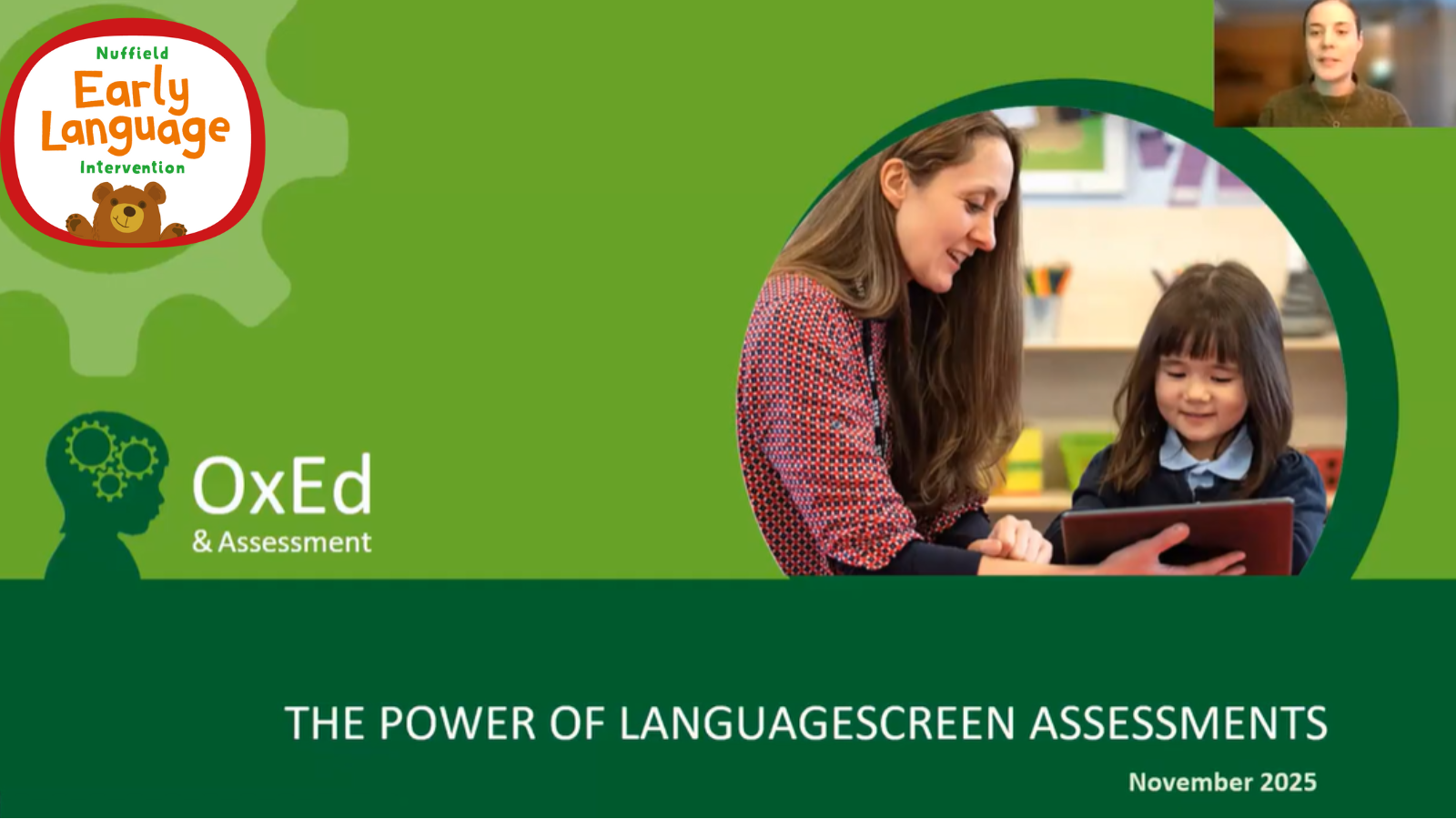 NELI webinar on the power of LanguageScreen assessments